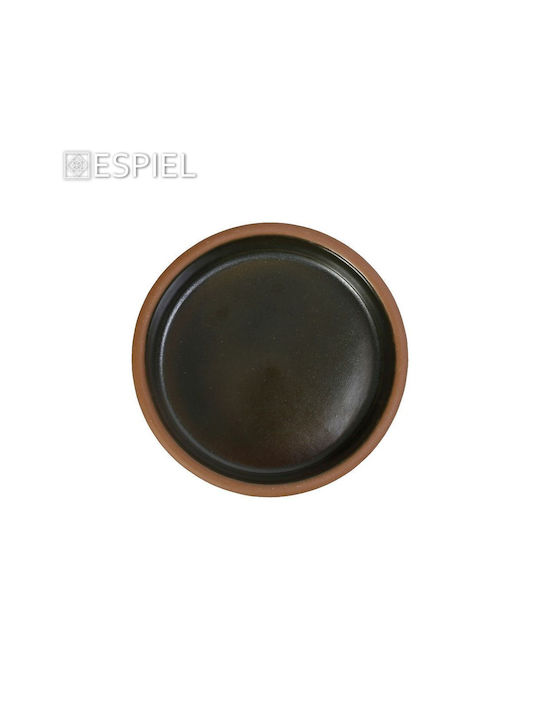 Espiel Bol de Servire Rotund Ceramică Verde cu Diametru 12buc