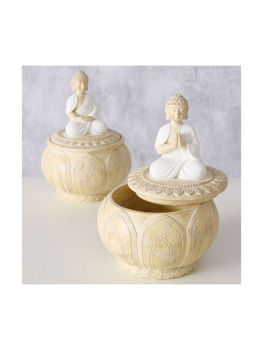 Boltze Decorative Buddha Polyresin 14cm 1pcs