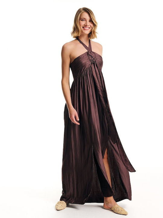 Forel Maxi Dress Brown