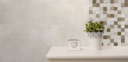 Keros Bronx Πλακάκι Δαπέδου Εσωτερικού Χώρου Ματ 50x25cm Beige