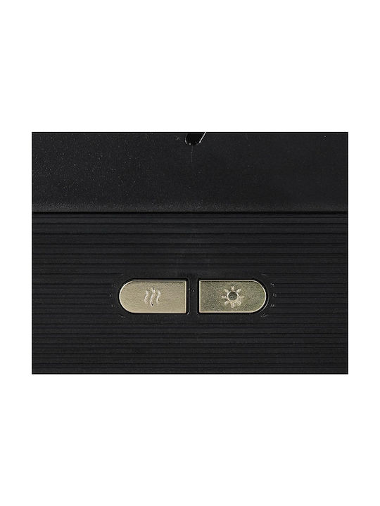 The Home Deco Factory Led Συσκευή Αρωματοθεραπείας Μαύρη 180ml VE6068
