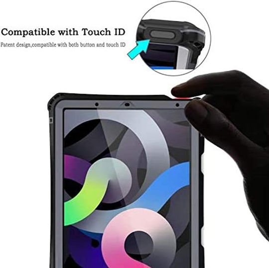 Shellbox Αδιάβροχη Μαύρη (iPad Air 2020/2022)