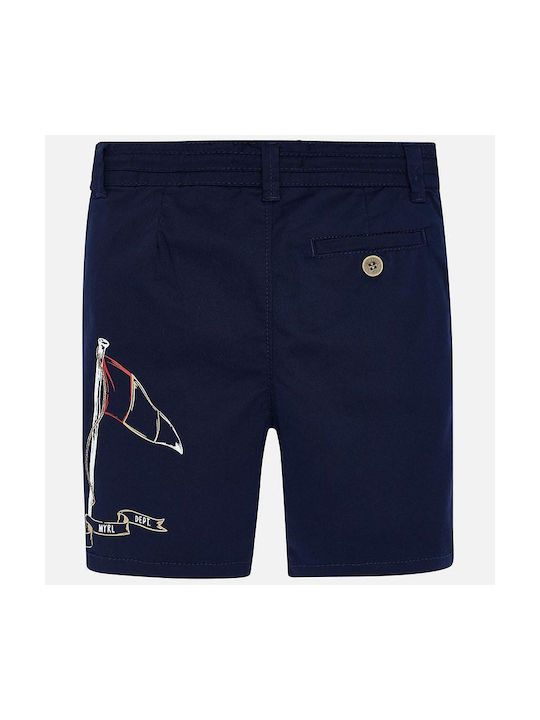 Mayoral Kids Shorts/Bermuda Fabric Blue