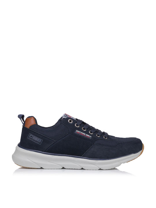 Cotton Belt Sneakers Blue