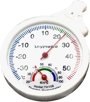 Analog Refrigerator Thermometer with Probe +40°C / +40°C