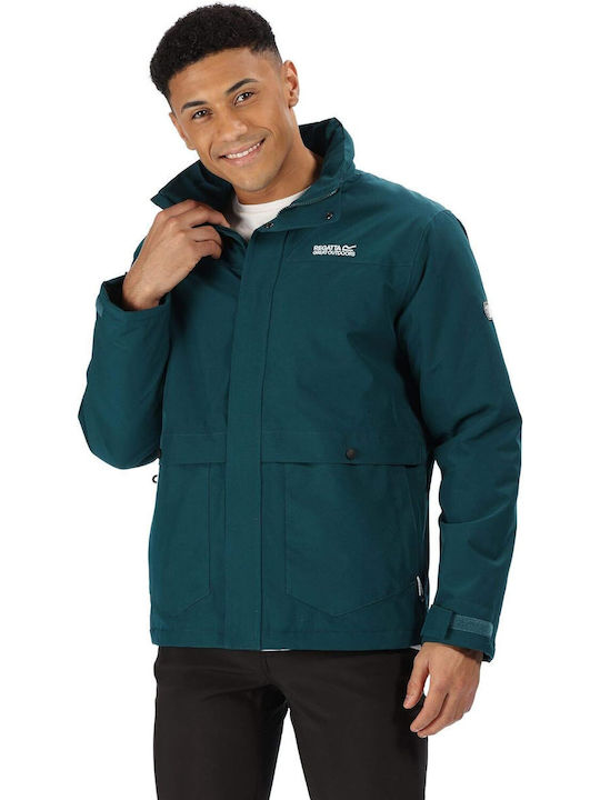 Regatta Men's Jacket Waterproof Green Cypress green