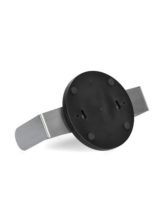 Zeller Metallic Paper Towel Holder Silver 17x17x30cm 24857