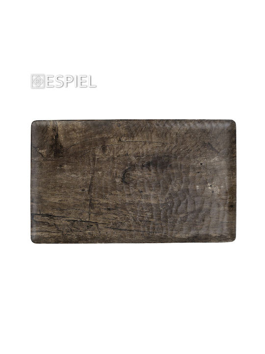 Espiel Pine Serving Platter Rectangular Green 53x32.5cm