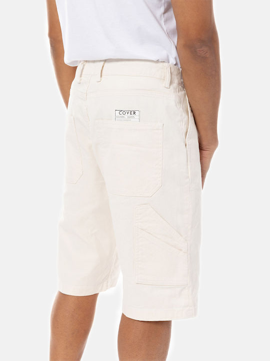 Cover Jeans Men's Shorts Chino Beige