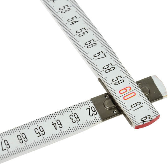 Geko G29052 Wooden Folding Ruler 2m
