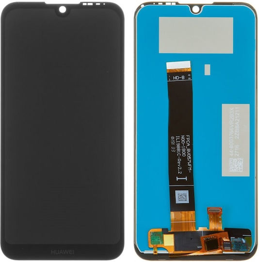 Huawei Екран със Сензорен Механизъм за HUAWEI Y5 (2019), Honor 8s (Черен)