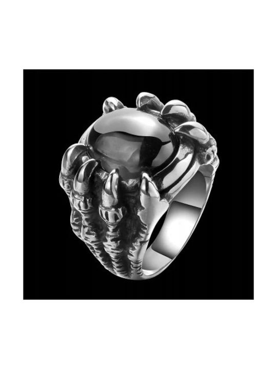 Signet Ring Gothic Stone Dark 395