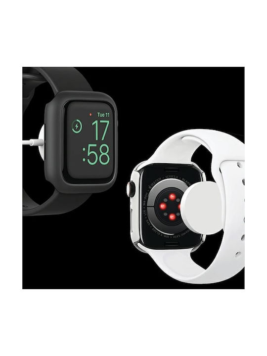 Araree Plastic Case in Black color for Apple Watch 40mm