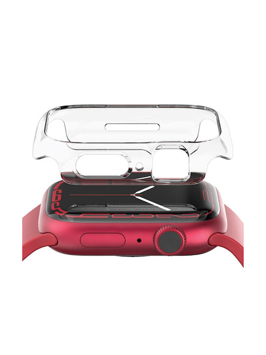 Araree Plastic Case in Transparent color for Apple Watch 45mm