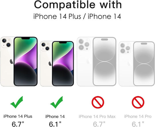 Uniq Camera Protection Tempered Glass Black for the Apple iPhone 14 / 14 Plus