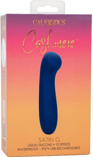 Calexotics Cashmere Satin G Vibrator G-Punkt 15.25cm Blau