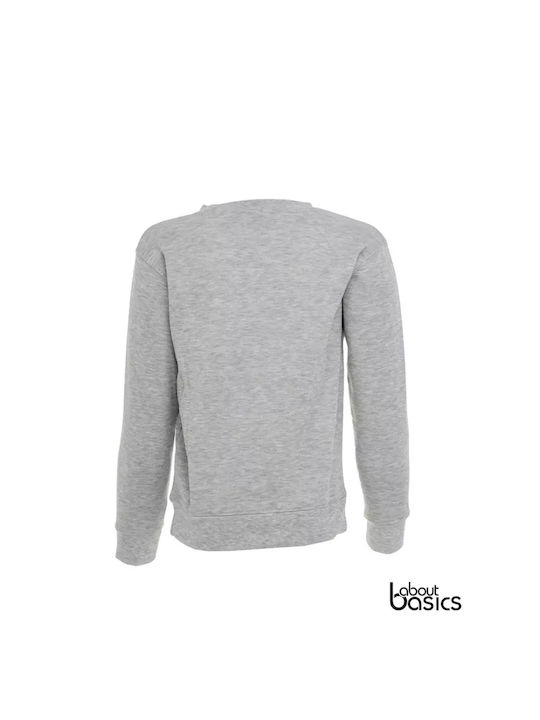 About Basics Детски суитчър Grey Melange