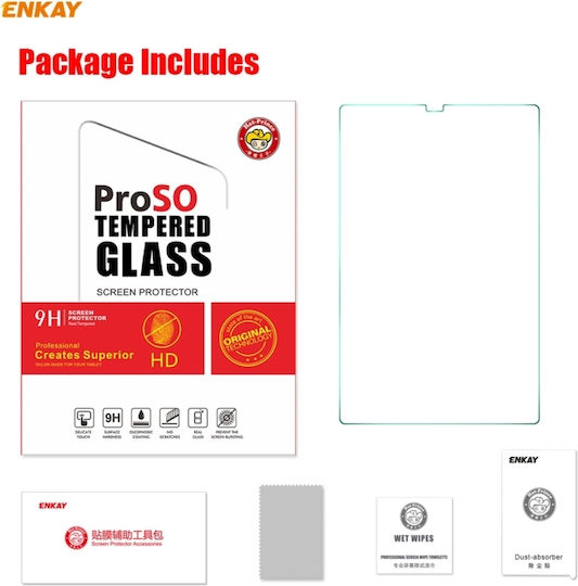 2.5D 0.33mm Gehärtetes Glas (Lenovo Tab M10 Plus)