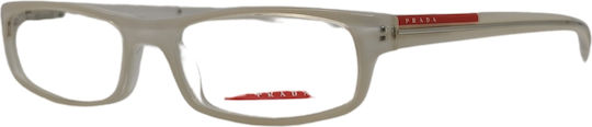 Prada Sport Plastic Rame Ochelari Alb PR02AV ZX51O1