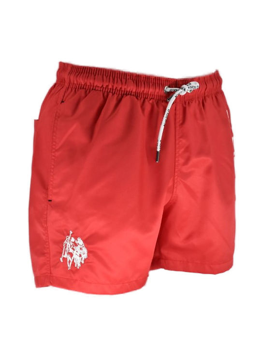 New World Polo Men's Swimwear Bermuda RED 2042316137146