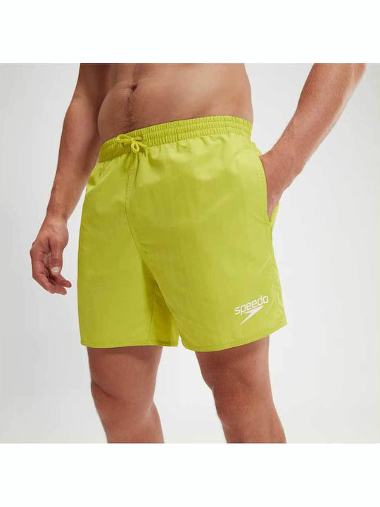 Herren Badebekleidung Shorts Gelb