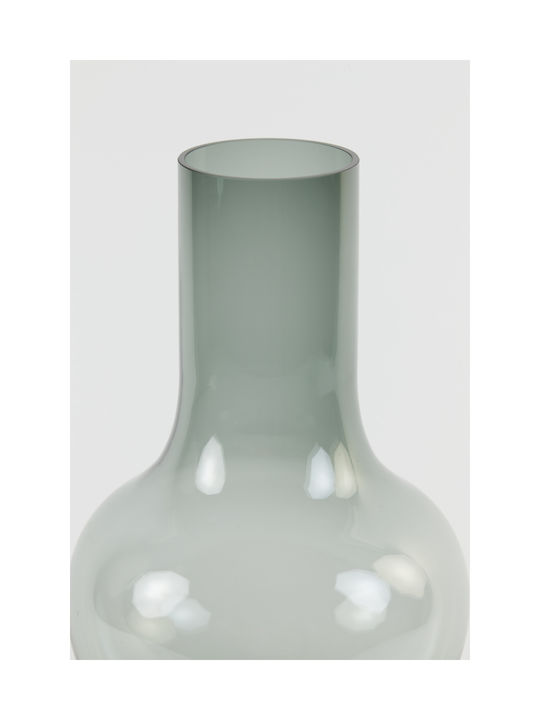 Light & Living Decorative Vase Glass Gray 25.5x25.5xHeight 47cm
