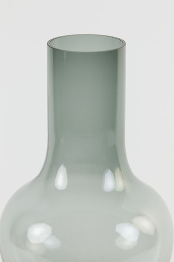 Light & Living Decorative Vase Glass Gray 25.5x25.5xHeight 47cm