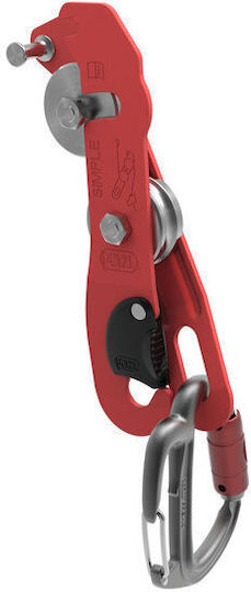 Petzl Simple D004AA00 Καταβατήρας Αναρρίχησης Κόκκινος