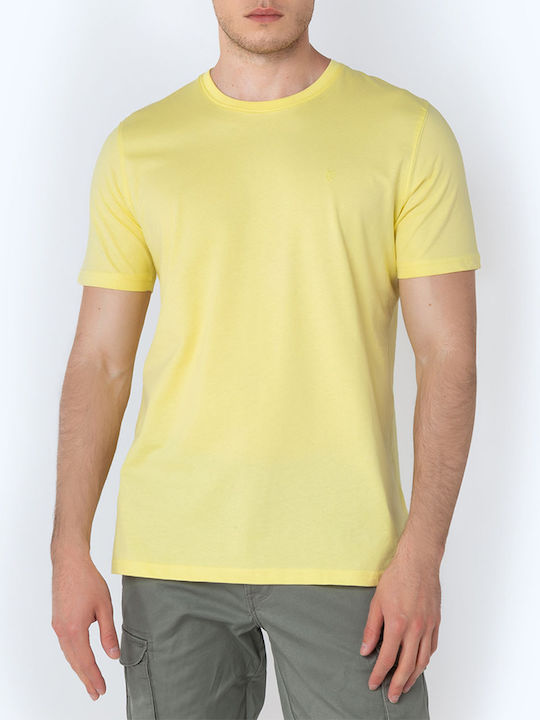 The Bostonians Herren T-Shirt Kurzarm Light Yellow