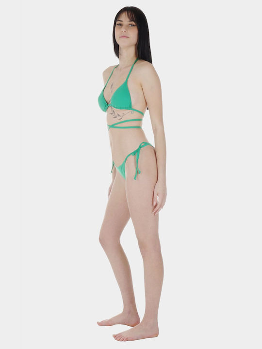 G Secret Set Bikini Triunghi Verde