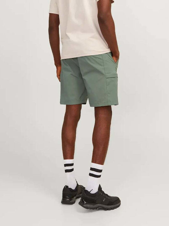 Jack & Jones Men's Cargo Shorts Agave Green