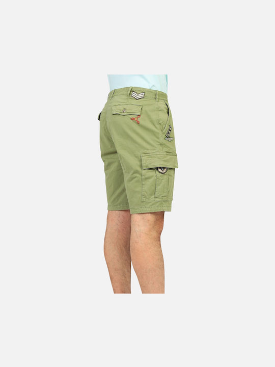 Ανδρική Βερμούδα Cargo Light Green
