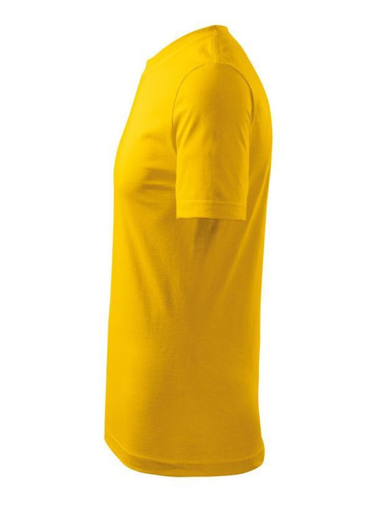 Adler Werbe-T-Shirt in Gelb Farbe