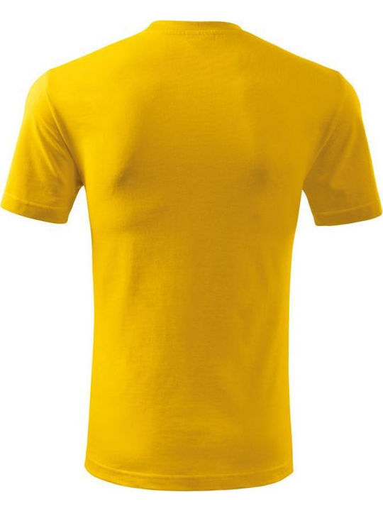 Adler Ανδρικό Διαφημιστικό T-shirt Κοντομάνικο σε Κίτρινο Χρώμα Adler Ανδρικό Διαφημιστικό T-shirt Κοντομάνικο σε Κίτρινο Χρώμα
