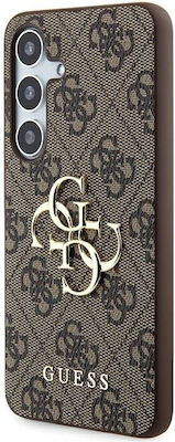 Guess Back Cover Πλαστικό Καφέ (Guess A55, A556)