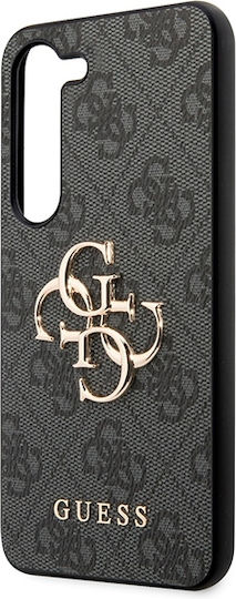Guess Metal Logo Back Cover Plastic Black (Guess A35 A356)