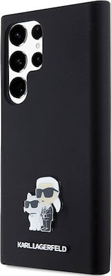 Karl Lagerfeld Back Cover Plastic / Silicone Black (Galaxy S24 Ultra)