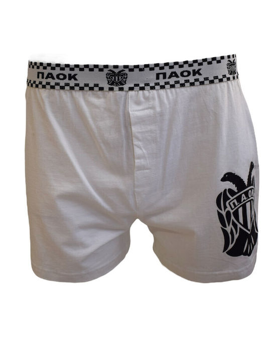 Apple Boxer Paok Men's Boxer Gray with Patterns