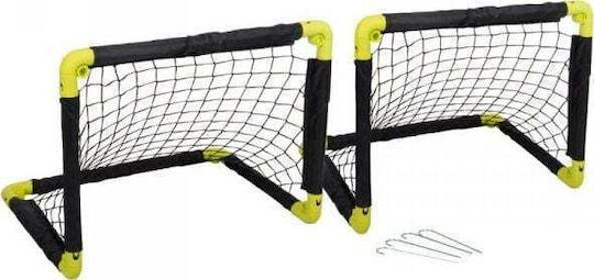 Dunlop 2 Pieces 55cm x 44cm x 44cm Football Goals Set 2 Pieces