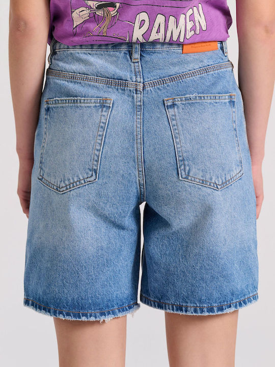 Women's Bermuda Shorts Jean Blue