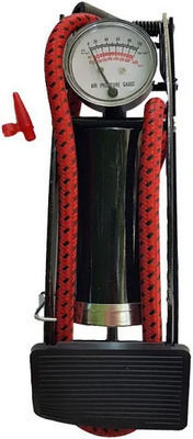Zpower FP-9808D Bicycle Pump Air Pump Foot with Pressure Gauge