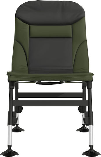 vidaXL Сгъваема Табуретка Плажен Зелен 45x71x71см.