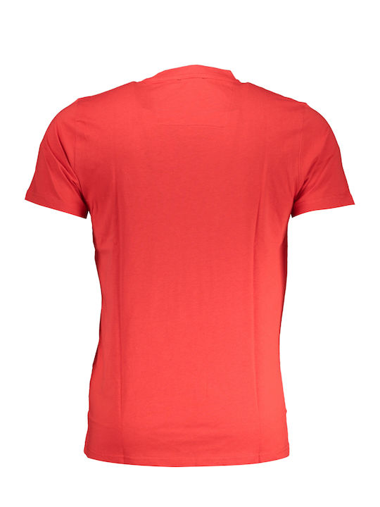 Roberto Cavalli Men's Short Sleeve T-shirt Red