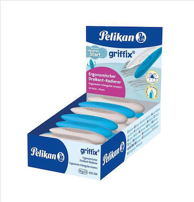 Pelikan Eraser for Pencil and Pen Griffix 1pcs White