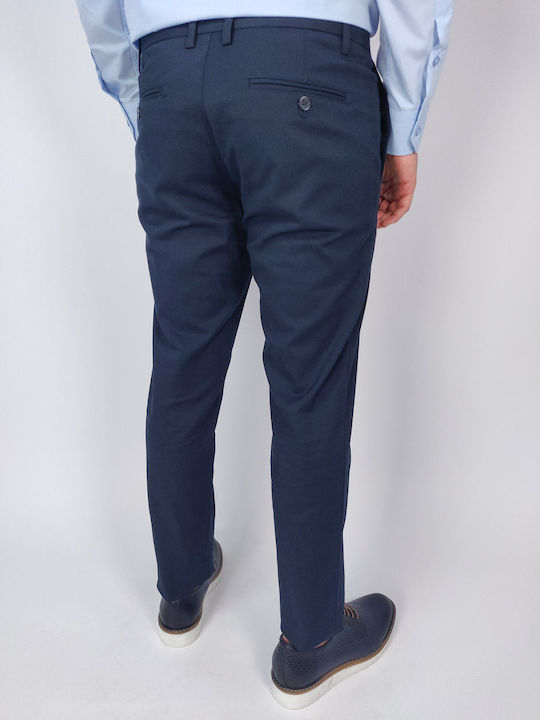 Παντελόνι Chino σε Slim Εφαρμογή Μπλε