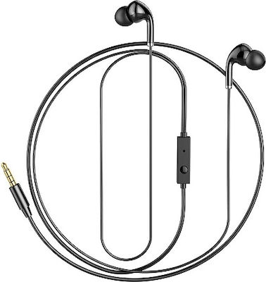 Awei PC-6 In-ear Handsfree Headphones with Connector 3.5mm Black