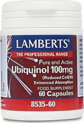 Lamberts Ubiquinol 100mg 60 κάψουλες