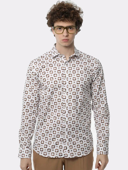 Long-sleeved Shirt Beige