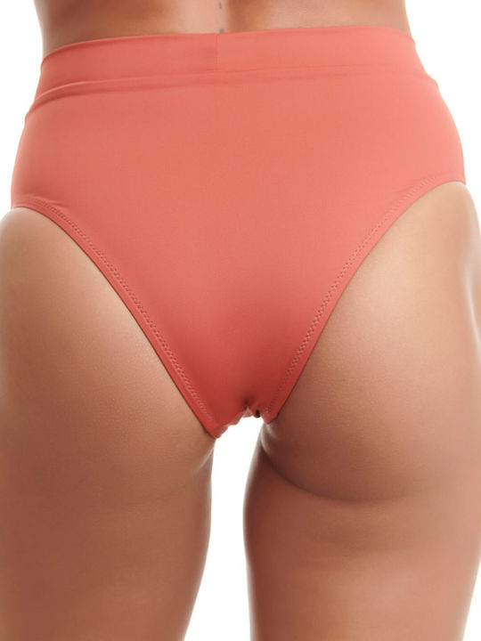 Set Bikini Τριγωνάκι Ψηλόμεσο Bronze