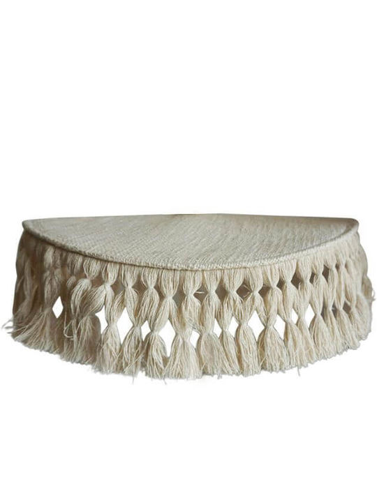 Καπέλο Φωτιστικού Οροφής Antoinette White ⌀ 45cm H 9cm